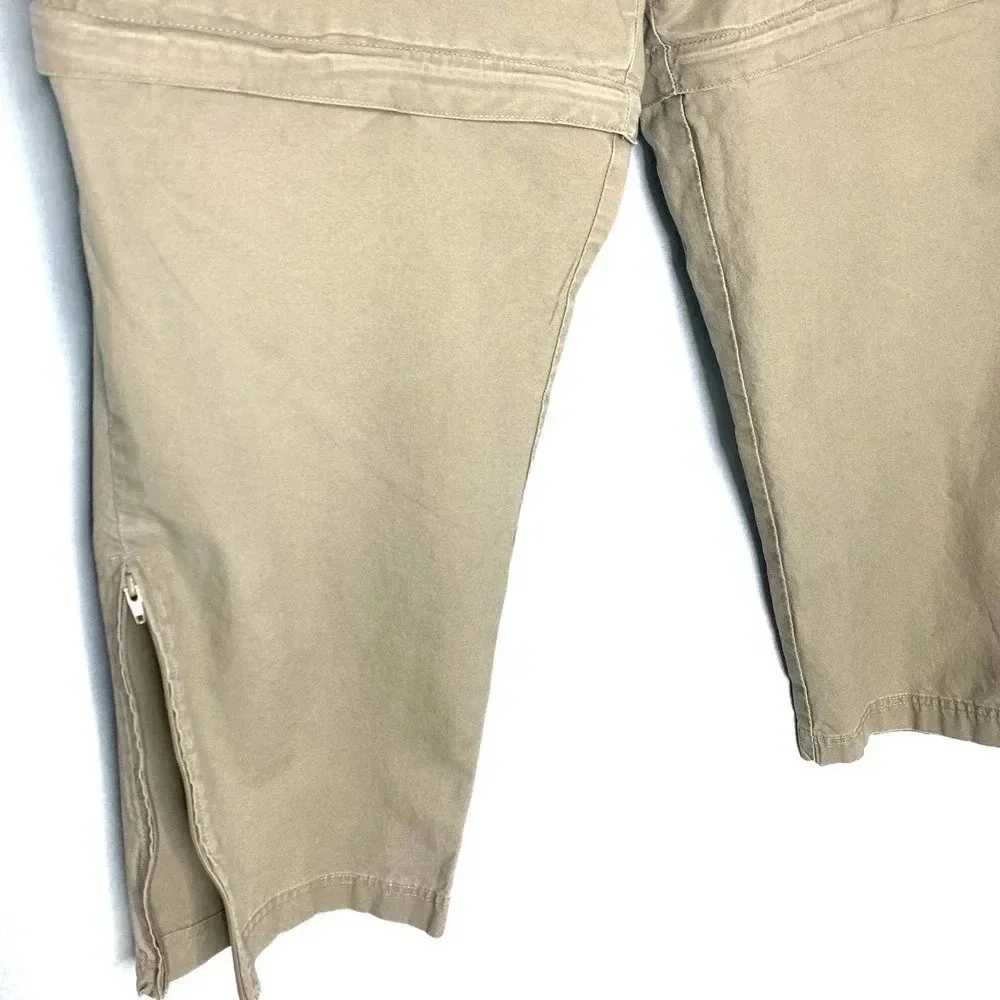 Cabela's Outdoors Men's Cargo Utility Convertible Hiking Pants Khaki Size 38X30 - Picture 3 of 12